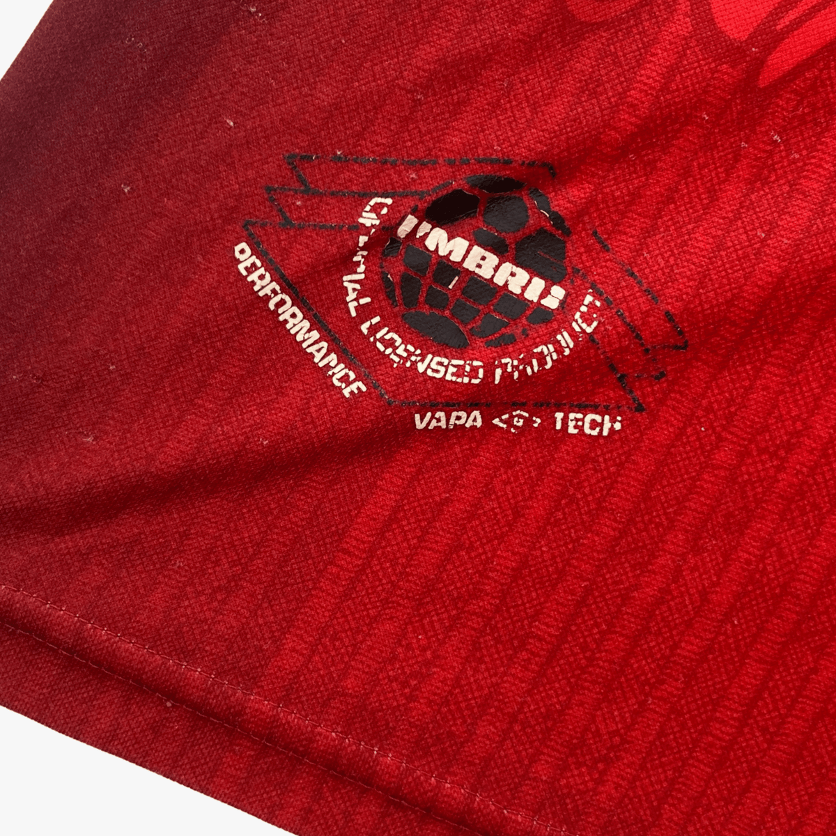 Vintage Manchester United 1996-1998 Home football shirt with Solskjaer 20 print, size L | Nostalgic Football Shirts