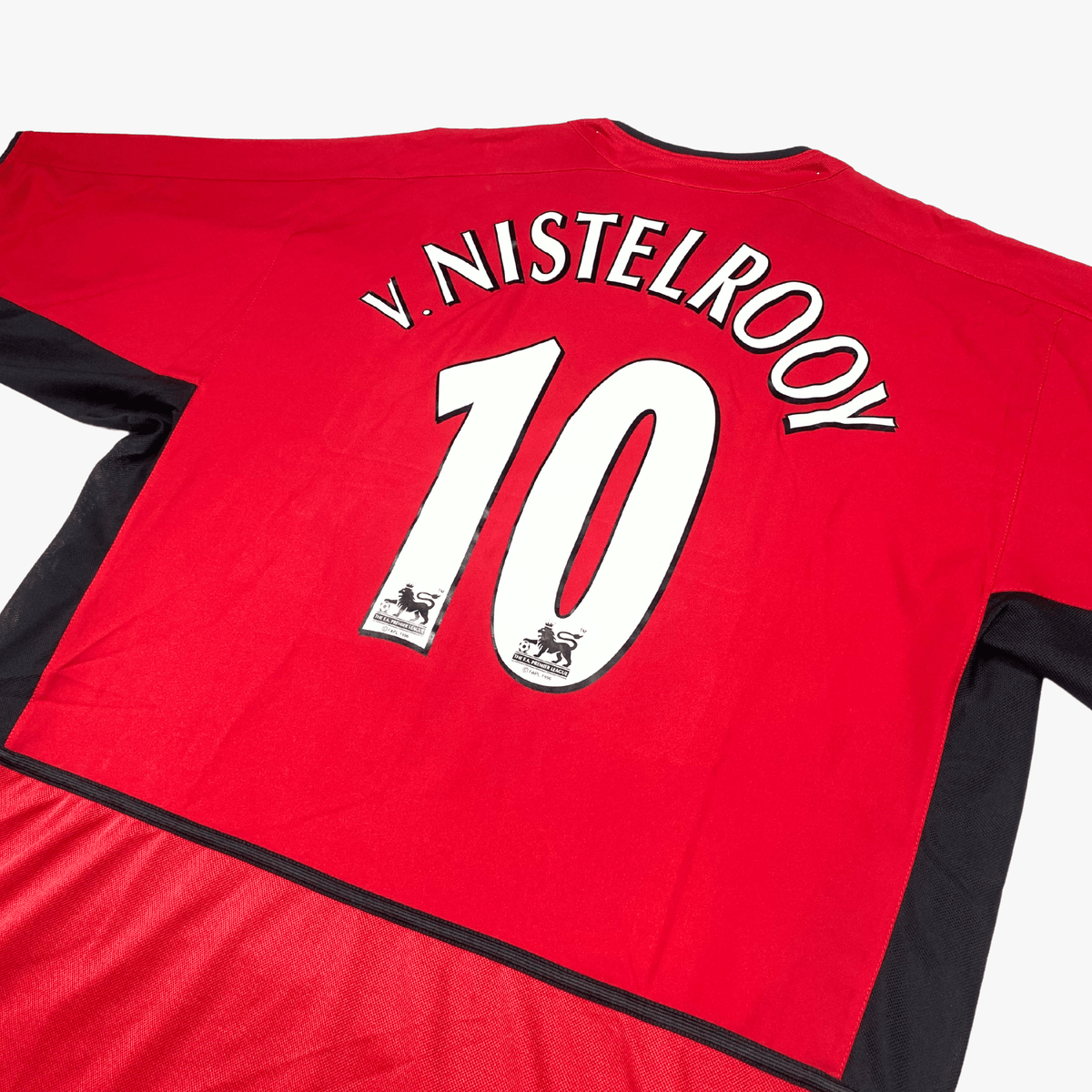 Retro Manchester United 2002-2004 Home football jersey by Nike, Van Nistelrooy 10, size XL | Nostalgic Football Shirts