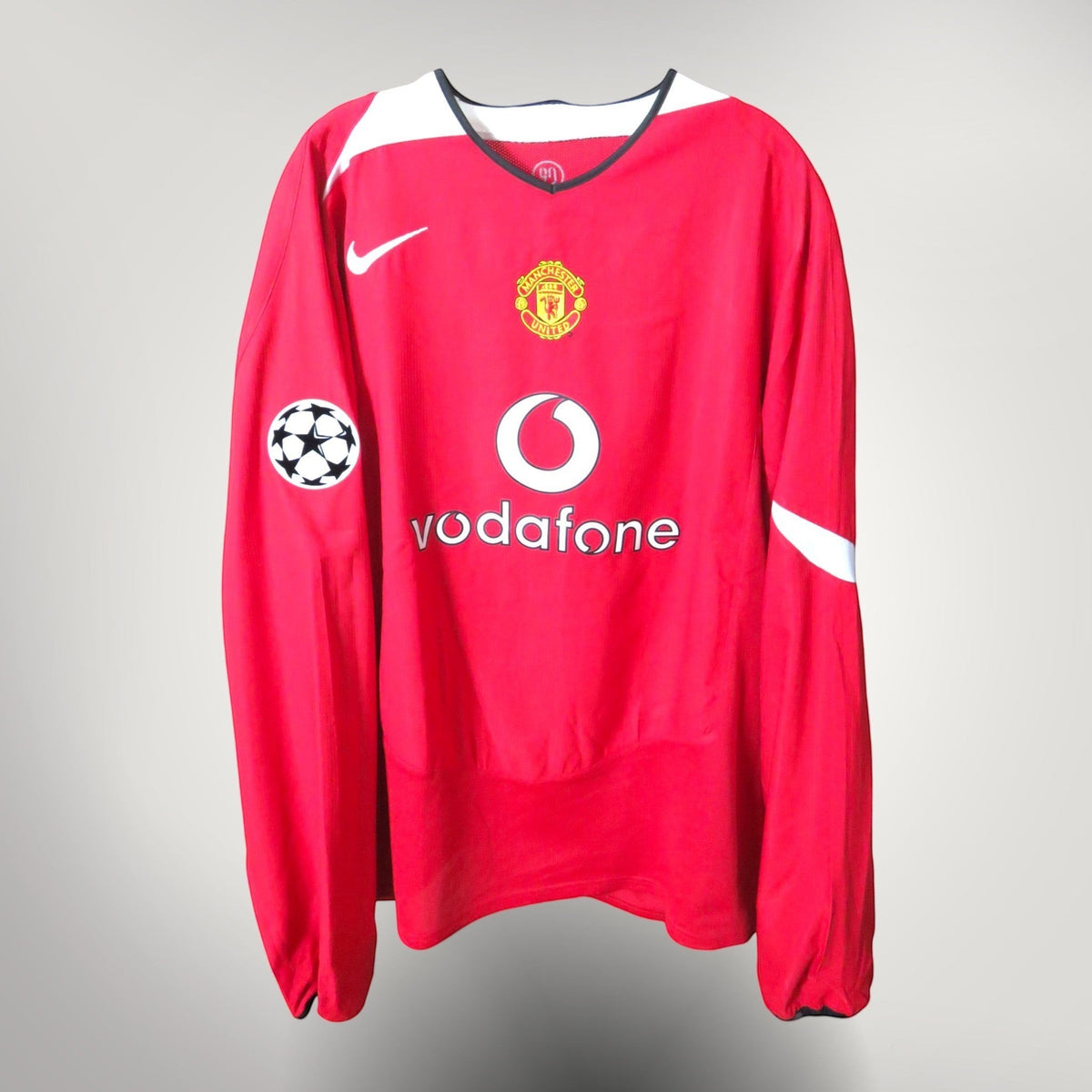 Authentic Nike Manchester United 2004-2006 Home longsleeve shirt, Ronaldo 7 on the back, size XXL, product code 118835 | Nostalgic Football Shirts