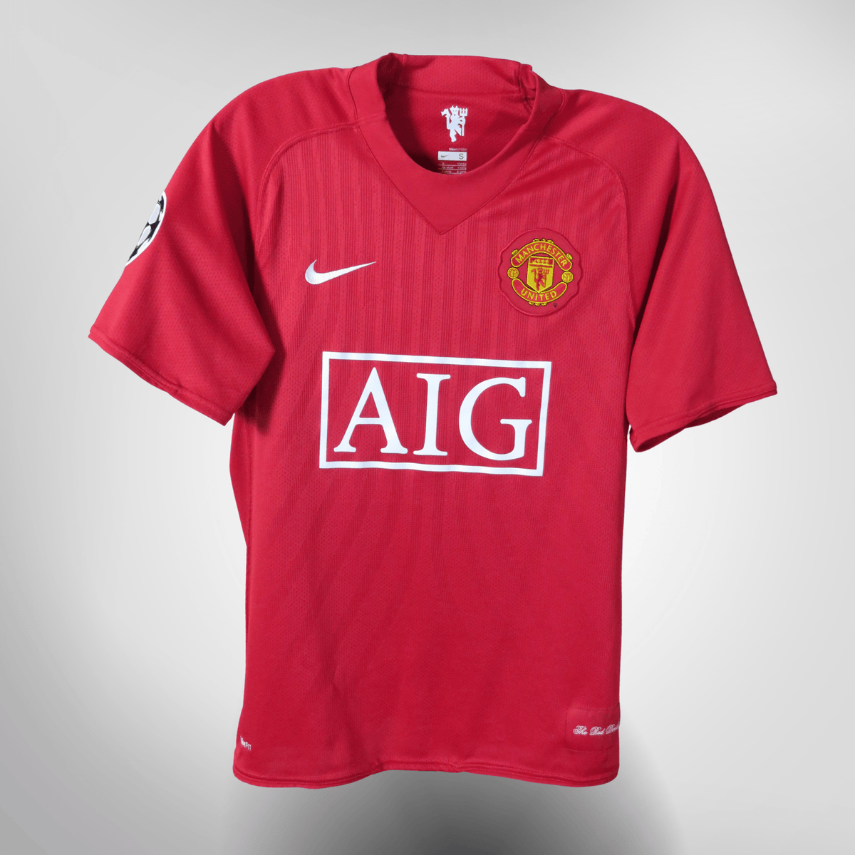 Authentic Nike Manchester United 2007-2009 Home shirt, Ronaldo 7 on the back, size S, product code 237924-666 | Nostalgic Football Shirts