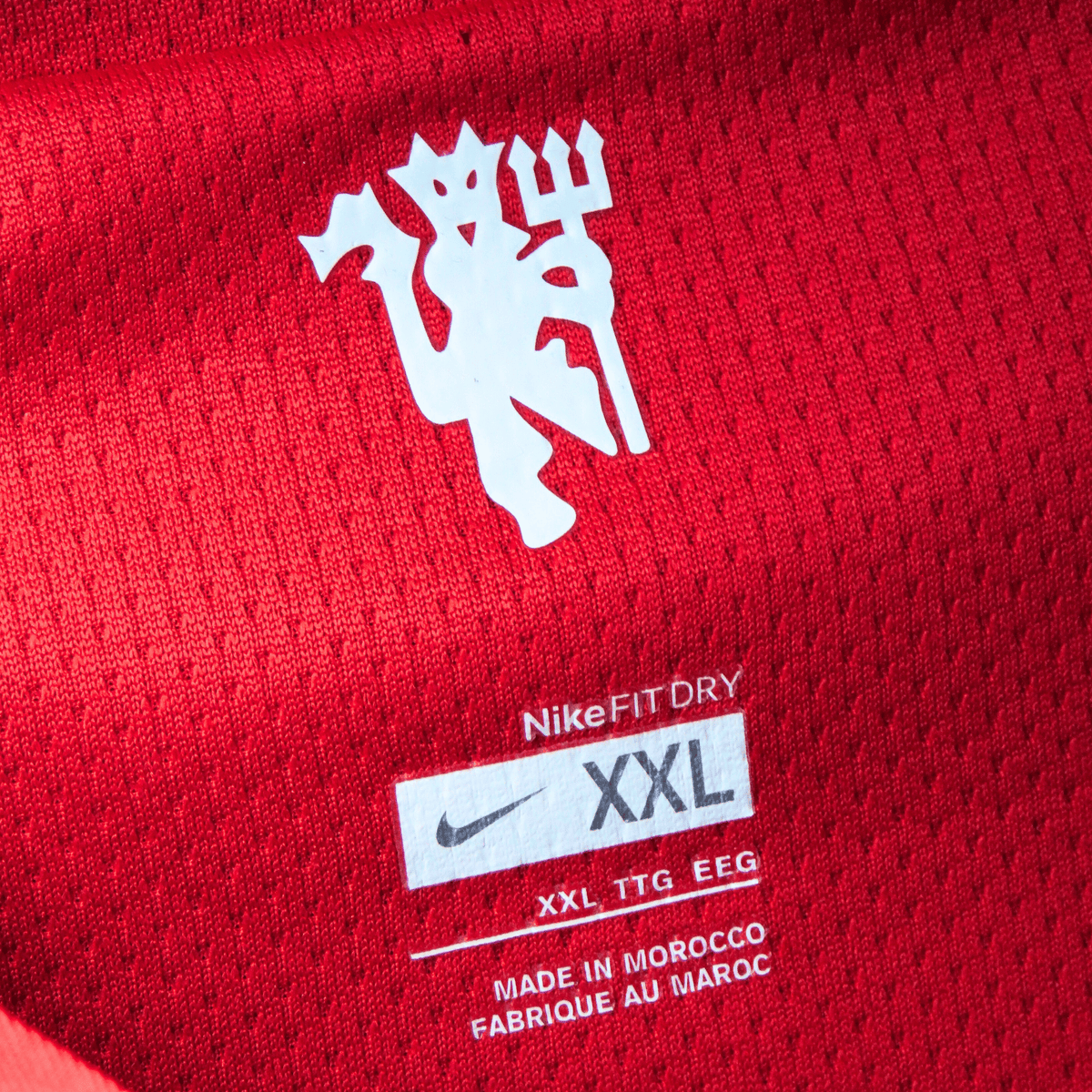 Authentic Adidas Manchester United 2007-2009 Home shirt, Ronaldo 7 on the back, size XXL | Nostalgic Football Shirts