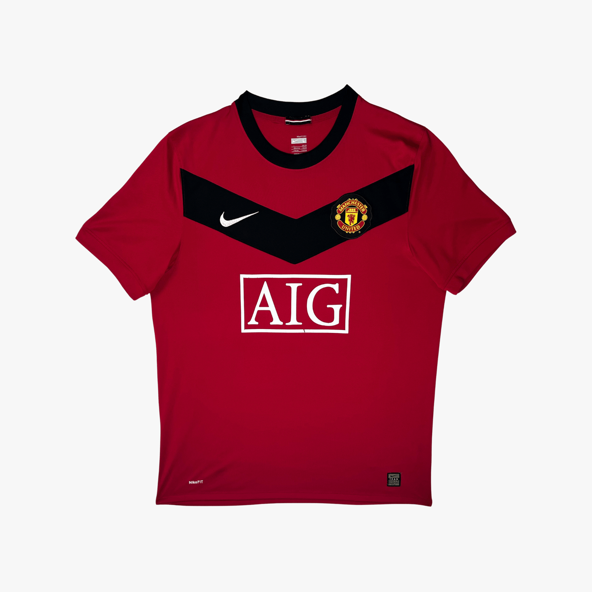 Authentic Nike Manchester United 2009-2010 Home shirt, Rooney 10 on the back, size L | Nostalgic Football Shirts