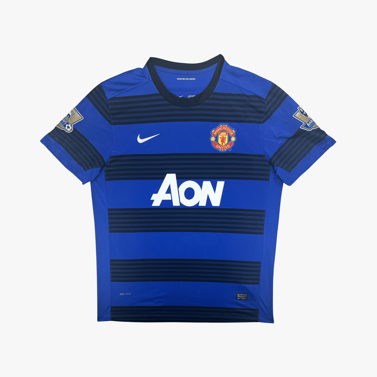 Authentic Nike Manchester United 2011-2013 Away shirt, Berbatov 9 on the back, size XL | Nostalgic Football Shirts
