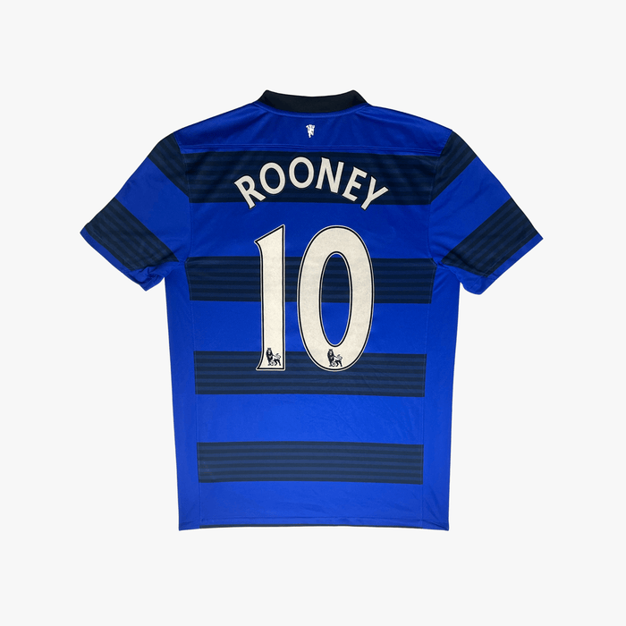 Vintage Manchester United 2011-2013 Away football shirt with Rooney 10 print, size M, product code 423935-403 | Nostalgic Football Shirts