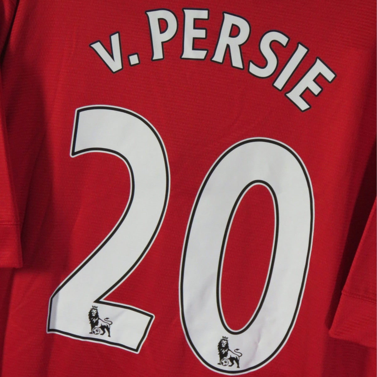 Retro Manchester United 2013-2014 Home football jersey by Nike, Van Persie 20, size L, product code 532837-624 | Nostalgic Football Shirts