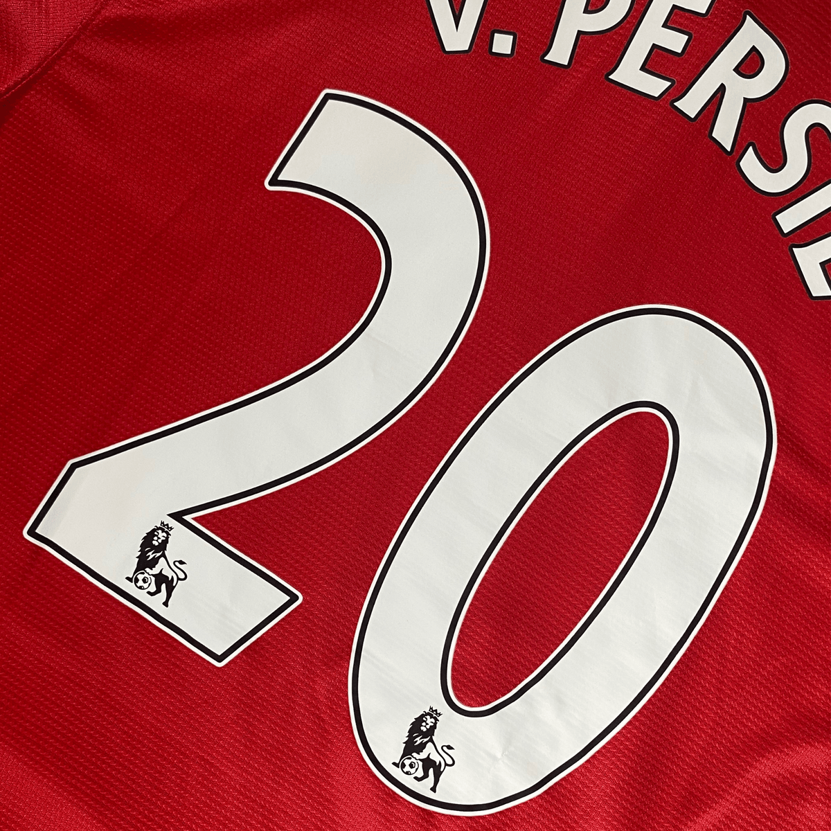 Original Manchester United 2013-2014 Home football shirt, size L, Van Persie 20 | Nostalgic Football Shirts