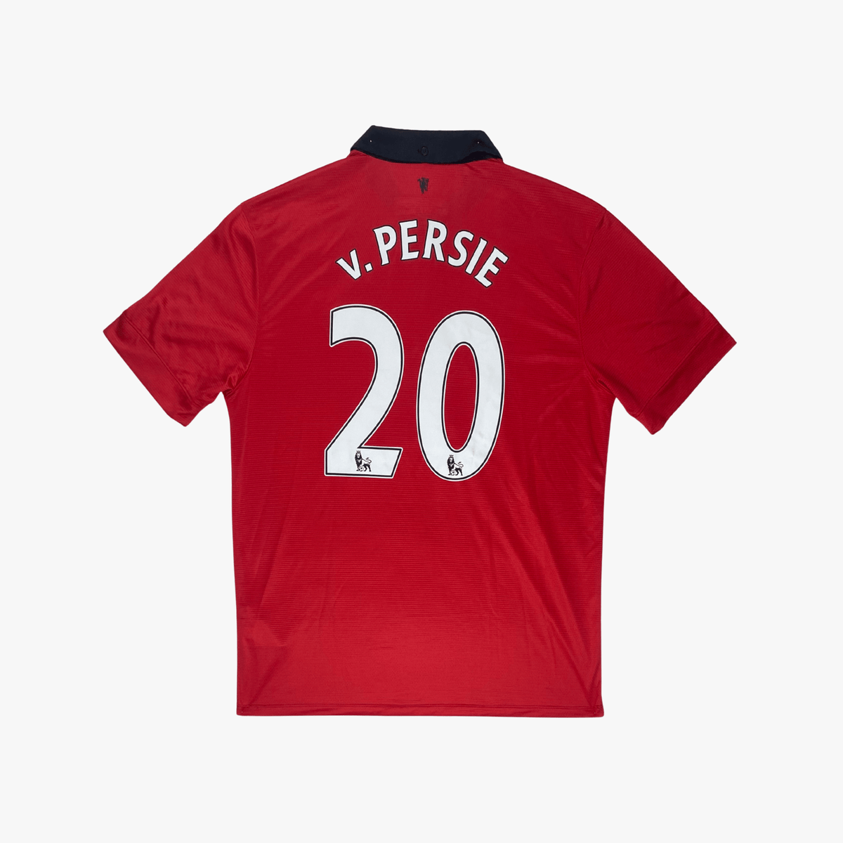 Vintage Manchester United 2013-2014 Home football shirt with Van Persie 20 print, size L | Nostalgic Football Shirts