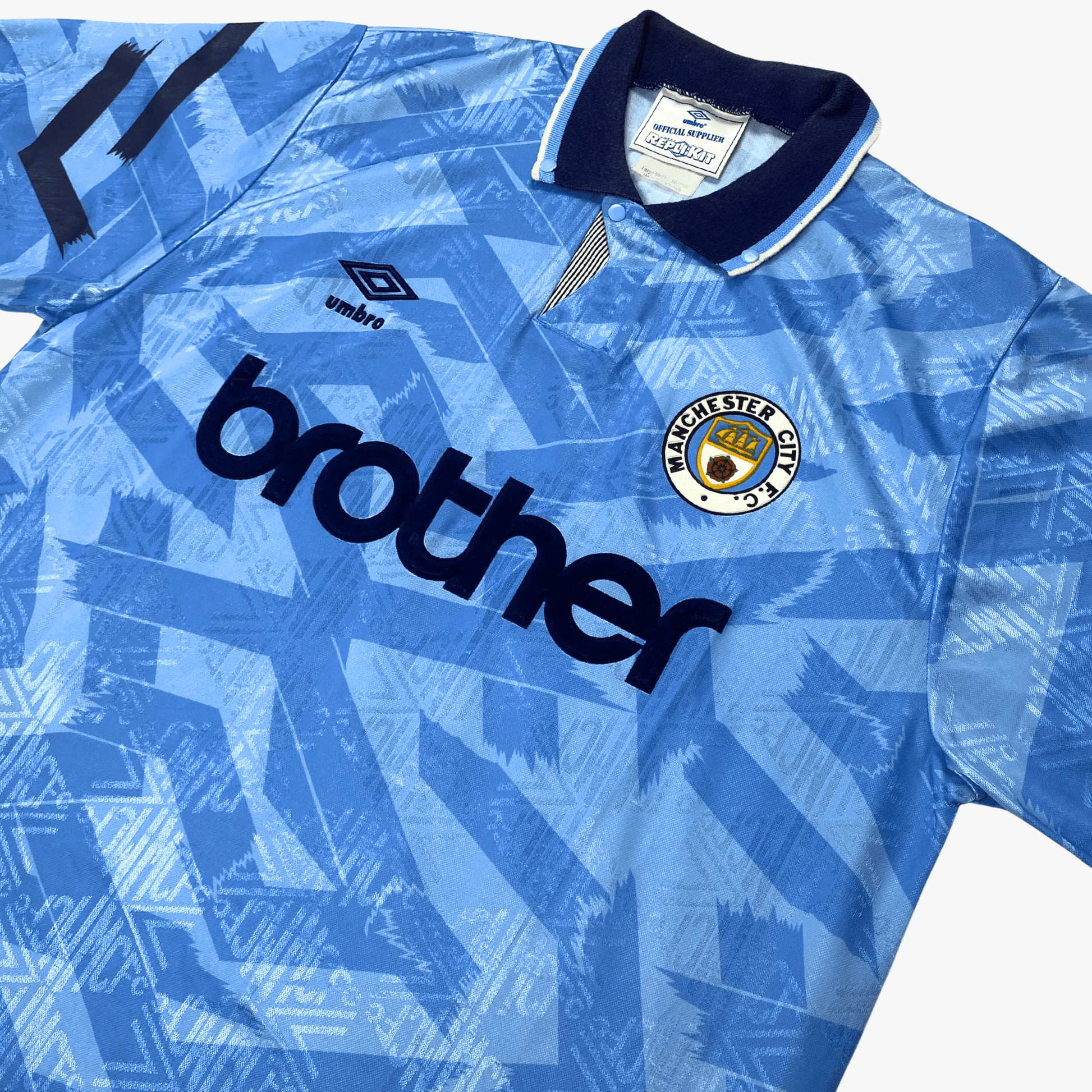 Manchester City 1991-93 Domicile D