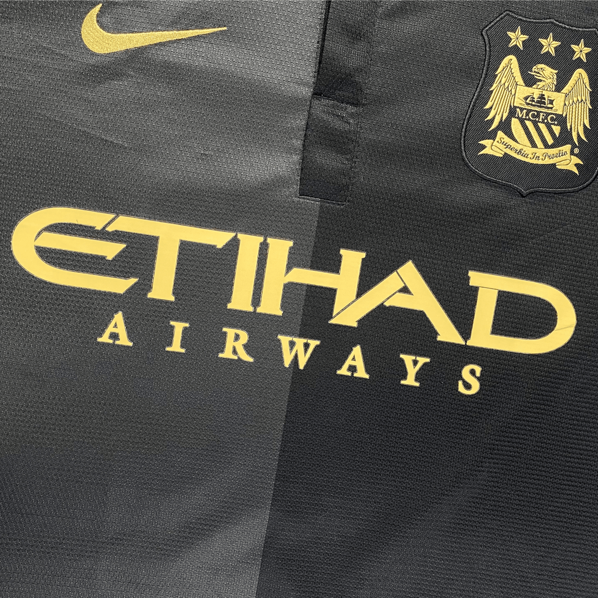 Manchester City 2013-14 Away Toure Yaya #42 Away Shirt L