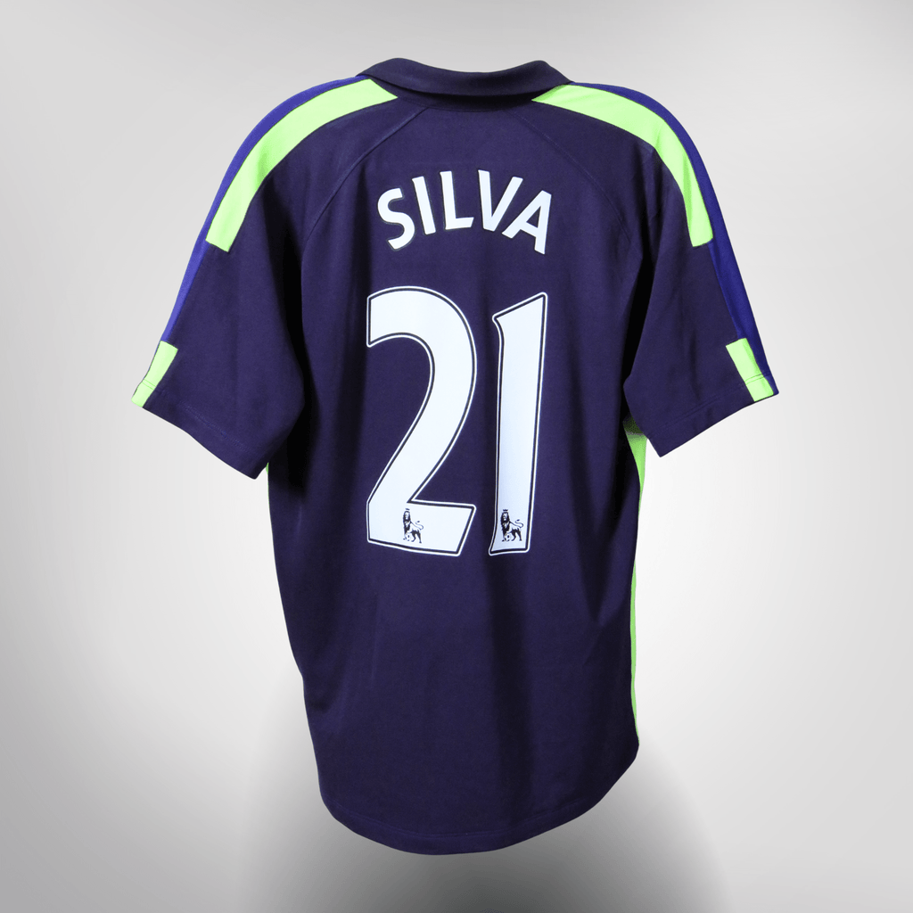 Manchester City 2014-15 Third David Silva #21 Shirt M