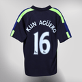 Manchester City 2014-15 Third Agüero #16 Shirt M