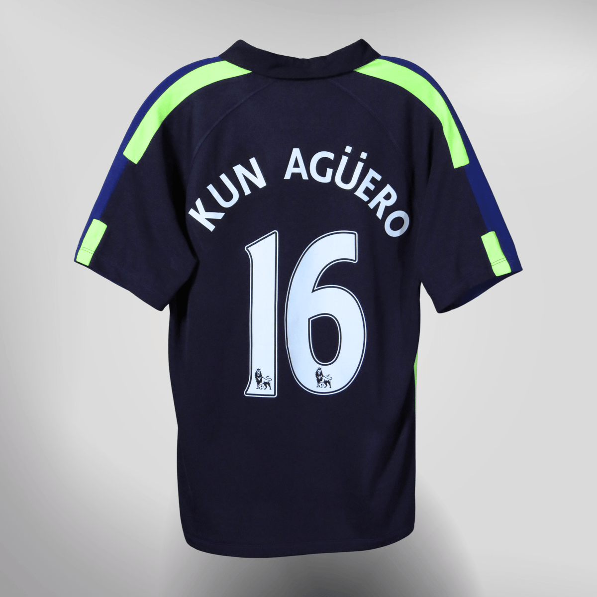 Manchester City 2014-15 Third Agüero #16 Shirt M