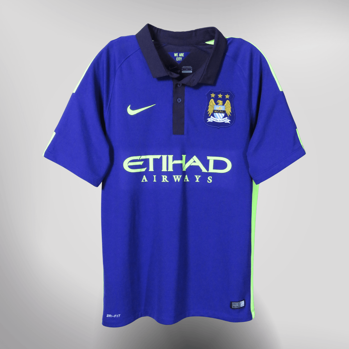 Manchester City 2014-15 Third Agüero #16 Shirt M