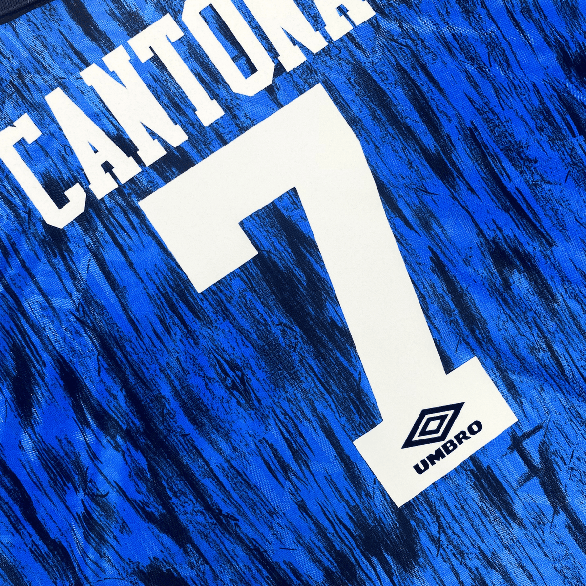 Manchester United 1992-93 Away Cantona #7 Shirt L