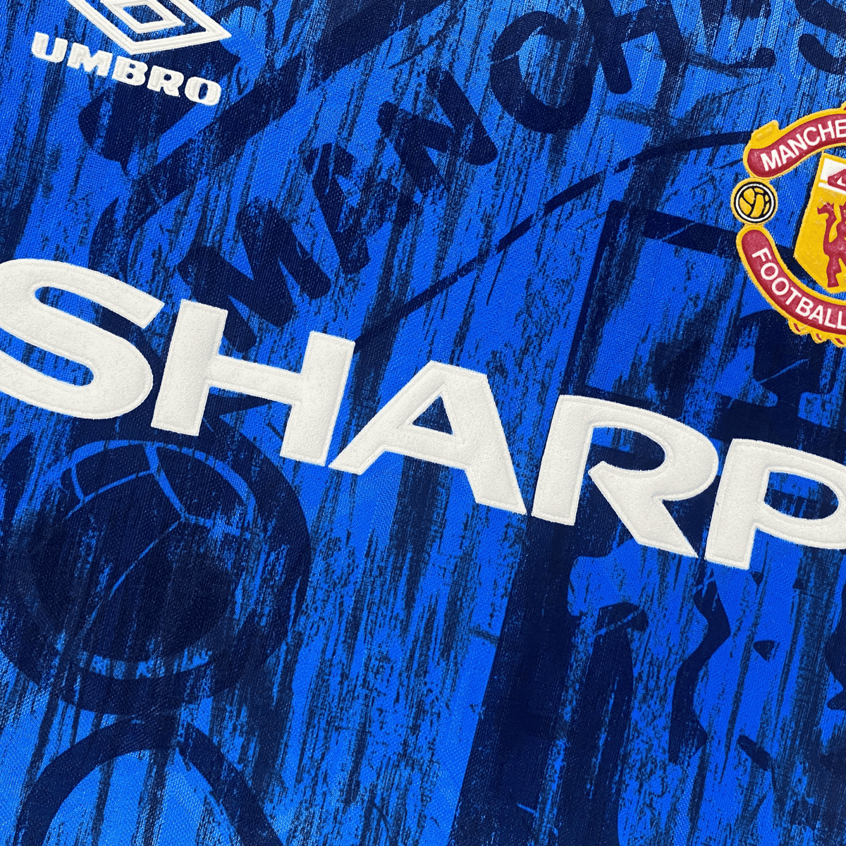Manchester United 1992-93 Away Cantona #7 Shirt L