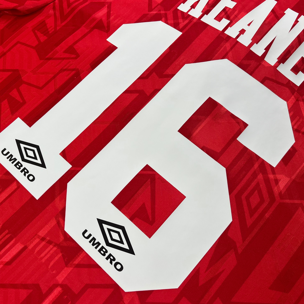 Maillot domicile Manchester United 1992-94 Keane n°16, taille L