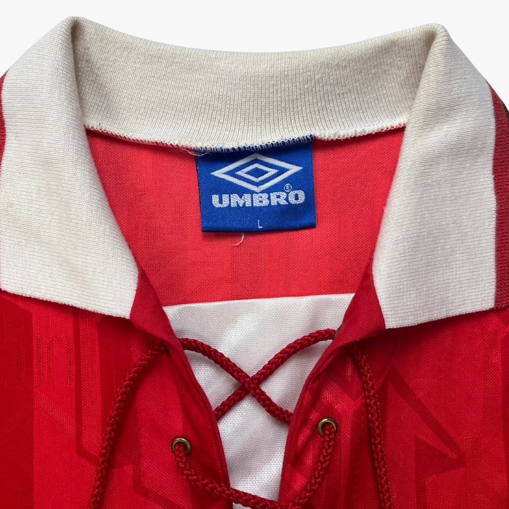 Maillot domicile Manchester United 1992-94 Keane n°16, taille L