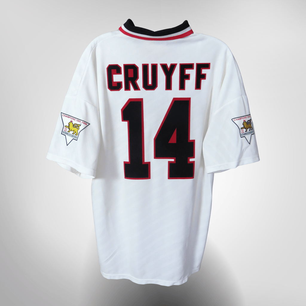 Manchester United 1996-97 Away Jordi Cruyff #14 Shirt XL