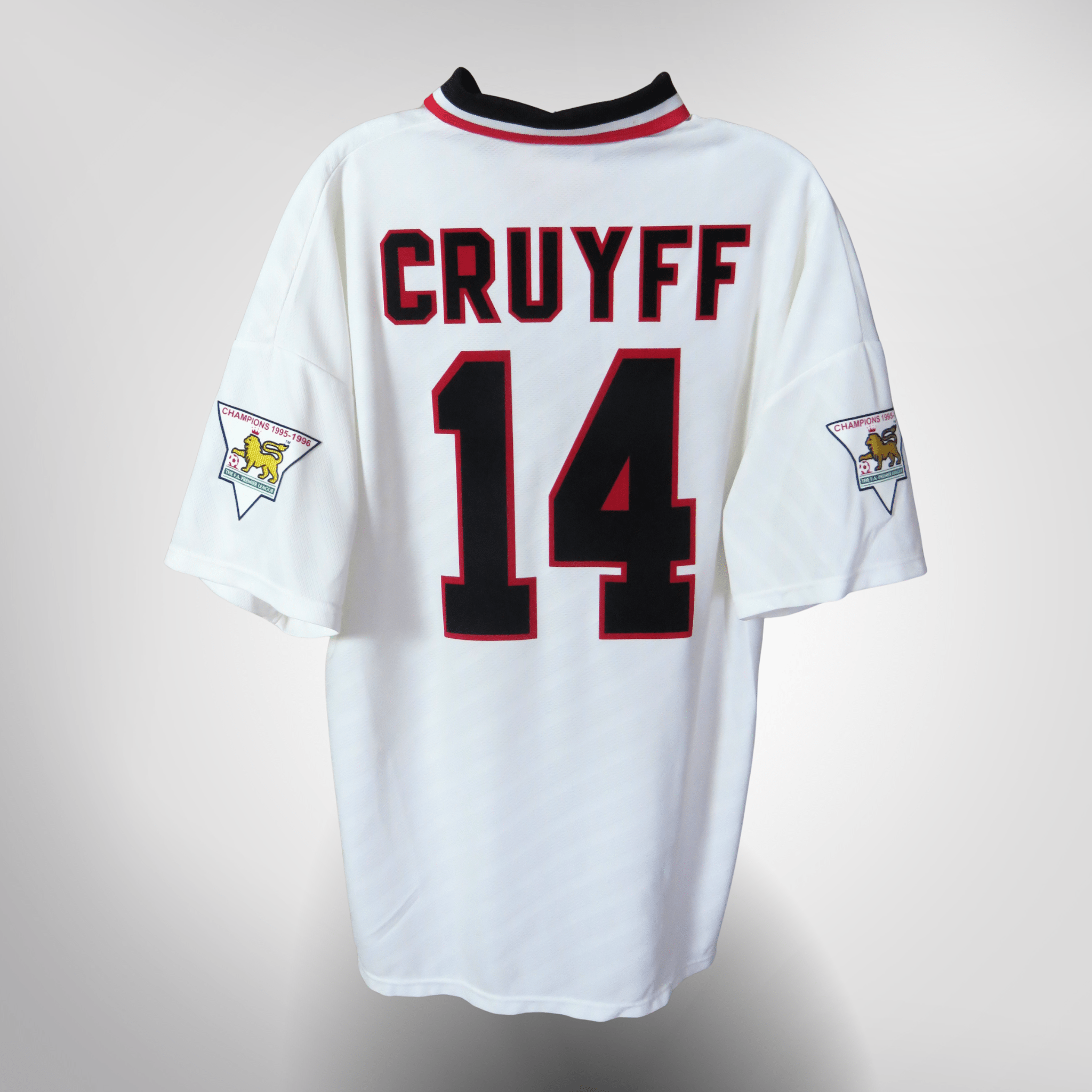 Manchester United 1996-97 Away Jordi Cruyff #14 Shirt XL