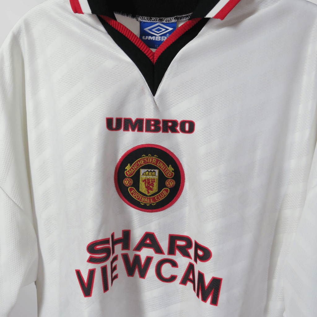 Manchester United 1996-97 Away Jordi Cruyff #14 Shirt XL