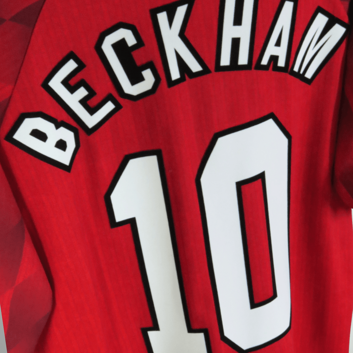 Manchester United 1996-98 Home Beckham #10 Shirt L