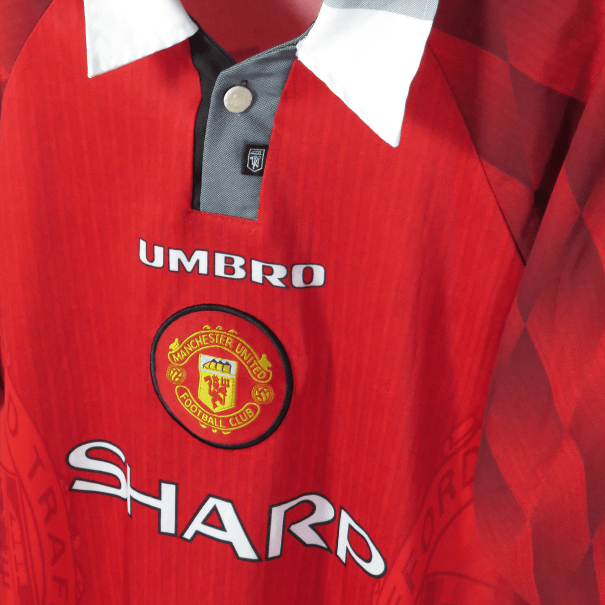 Manchester United 1996-98 Home Beckham #10 Shirt L