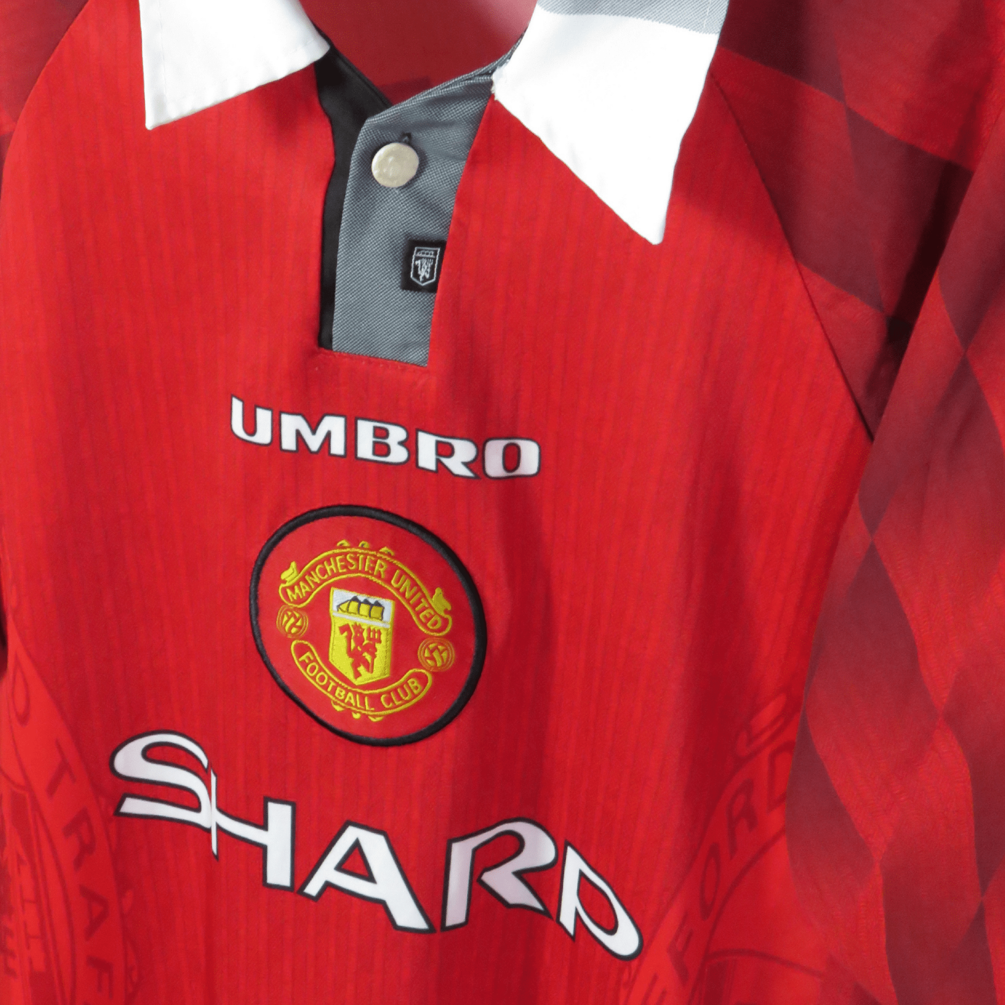 Manchester United 1996-98 Home Beckham #10 Shirt L