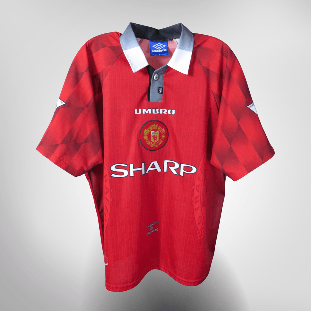Manchester United 1996-98 Home Cantona #7 Shirt L