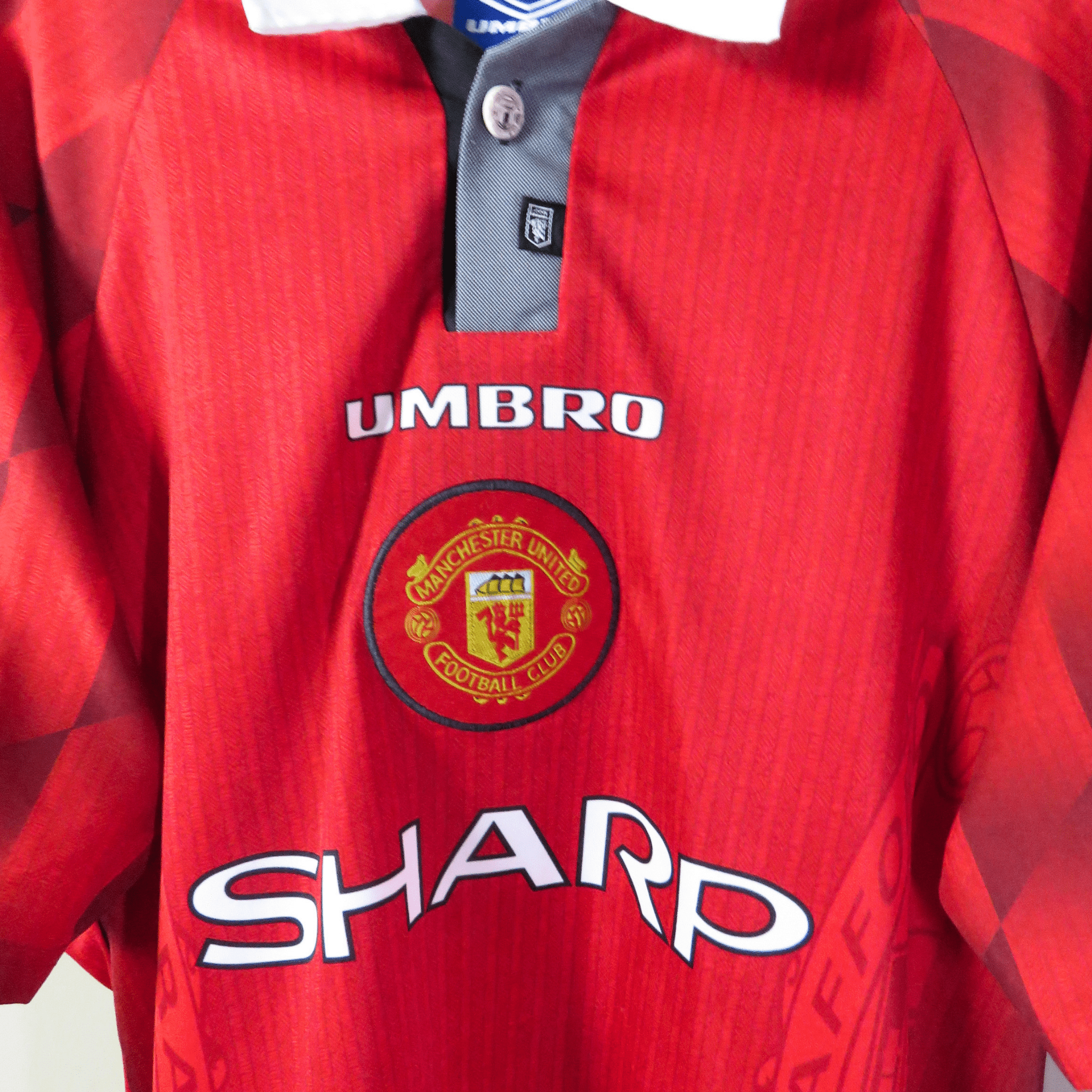 Manchester United 1996-98 Home Cantona #7 Shirt L