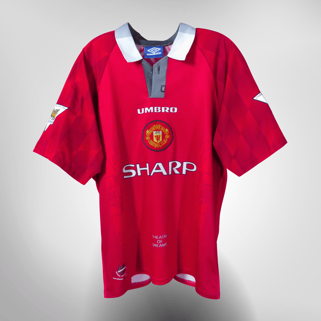 Manchester United 1996-98 Home Giggs #11 Shirt L