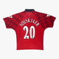 Manchester United 1996-98 Home Solskjaer #20 Shirt L
