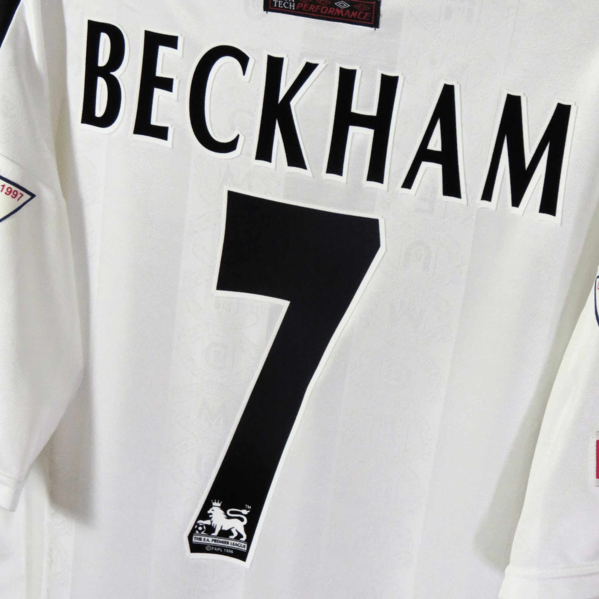 Manchester United 1997-99 Away Beckham #7 Shirt XL