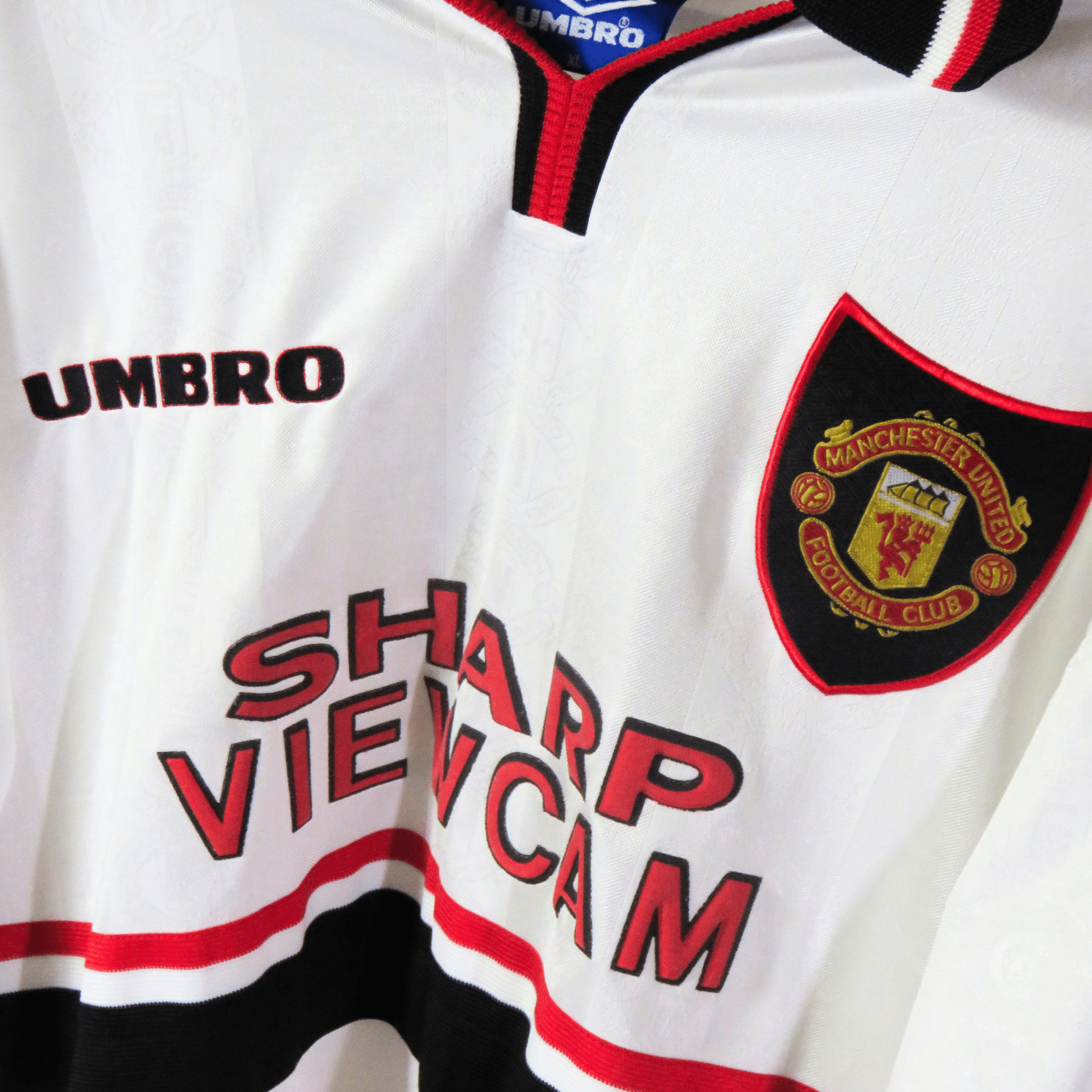 Manchester United 1997-99 Away Beckham #7 Shirt XL