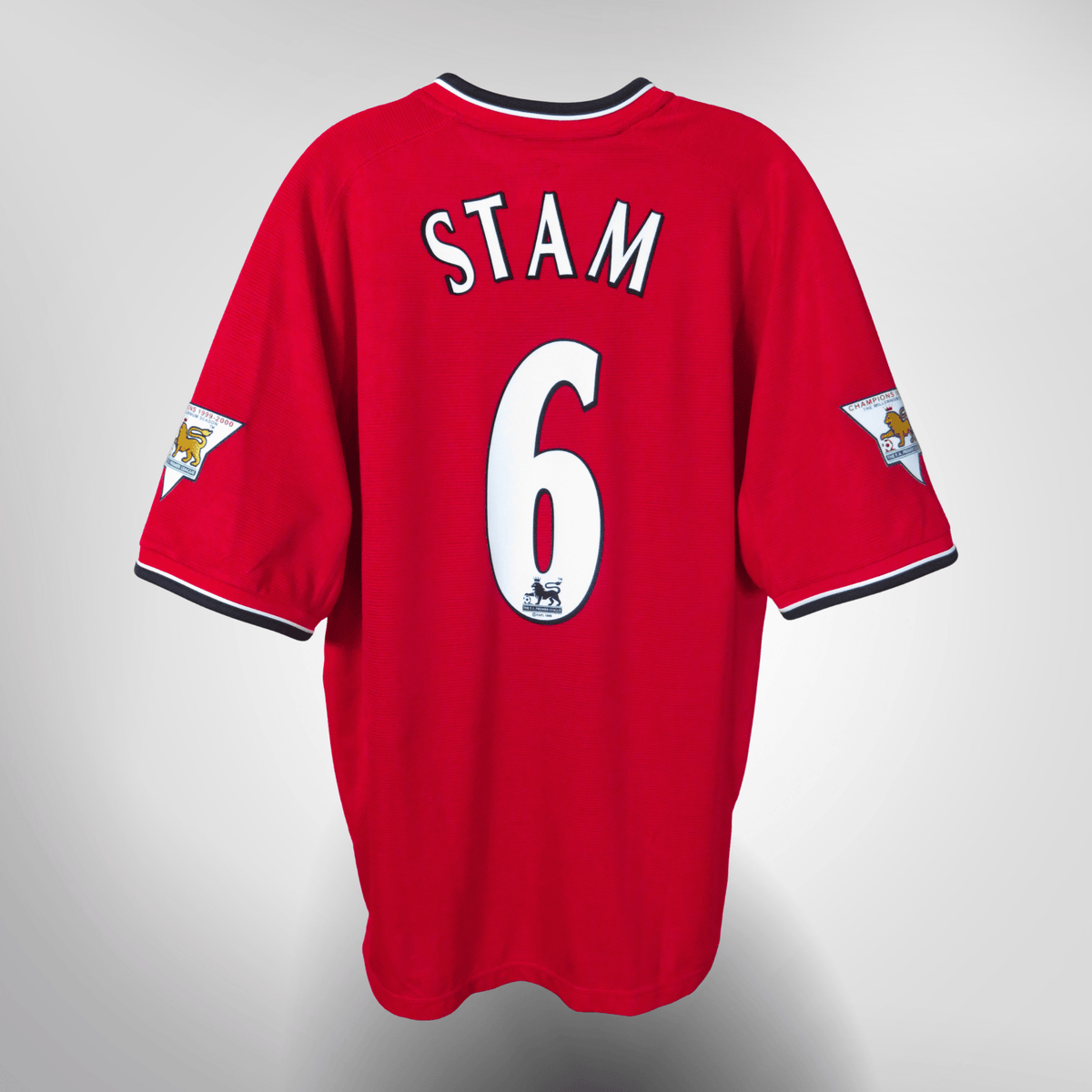 Manchester United 2000-02 Home Stam #6 Shirt XL