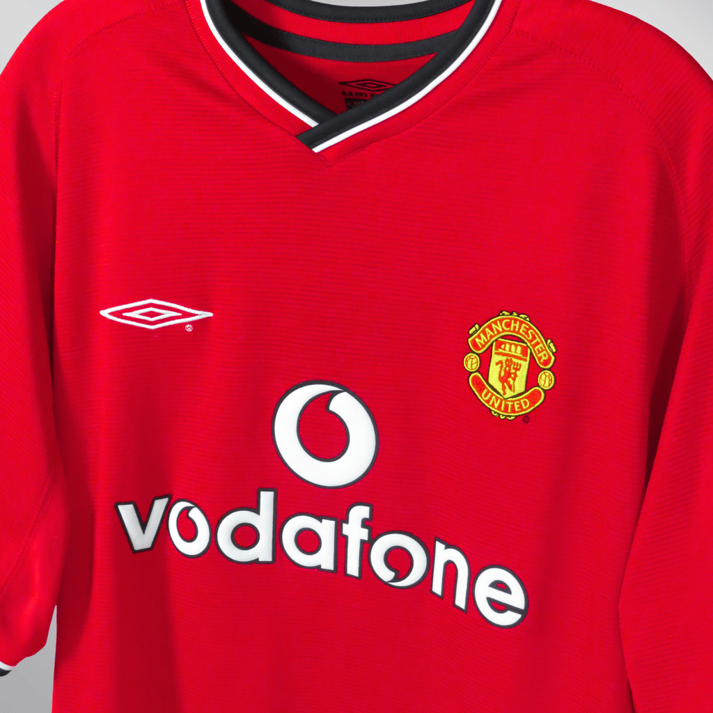 Manchester United 2000-02 Home Stam #6 Shirt XL