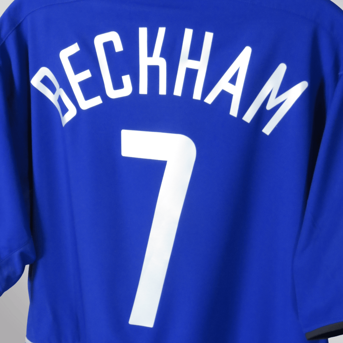 Manchester United 2002-03 Beckham #7 Third UCL Shirt L