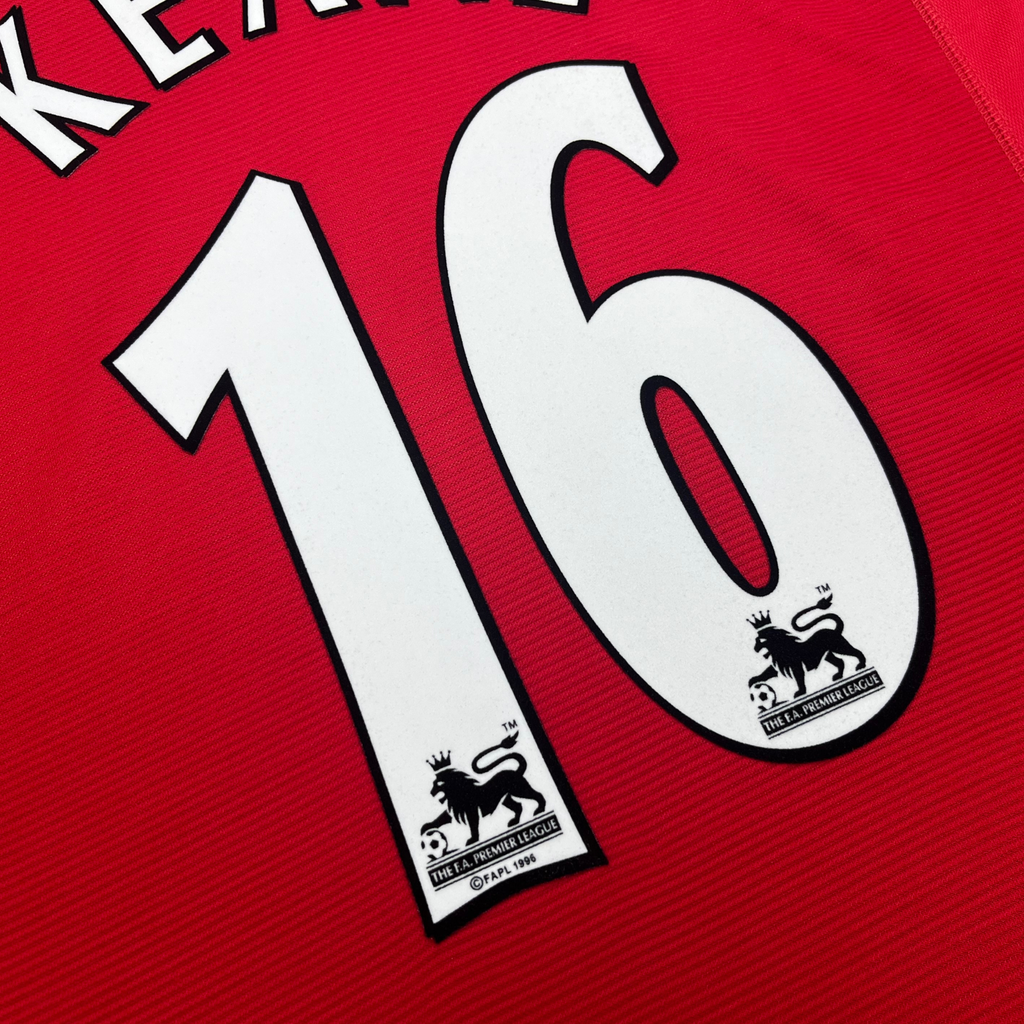 Manchester United 2000-02 Thuis Keane #16 Shirt L