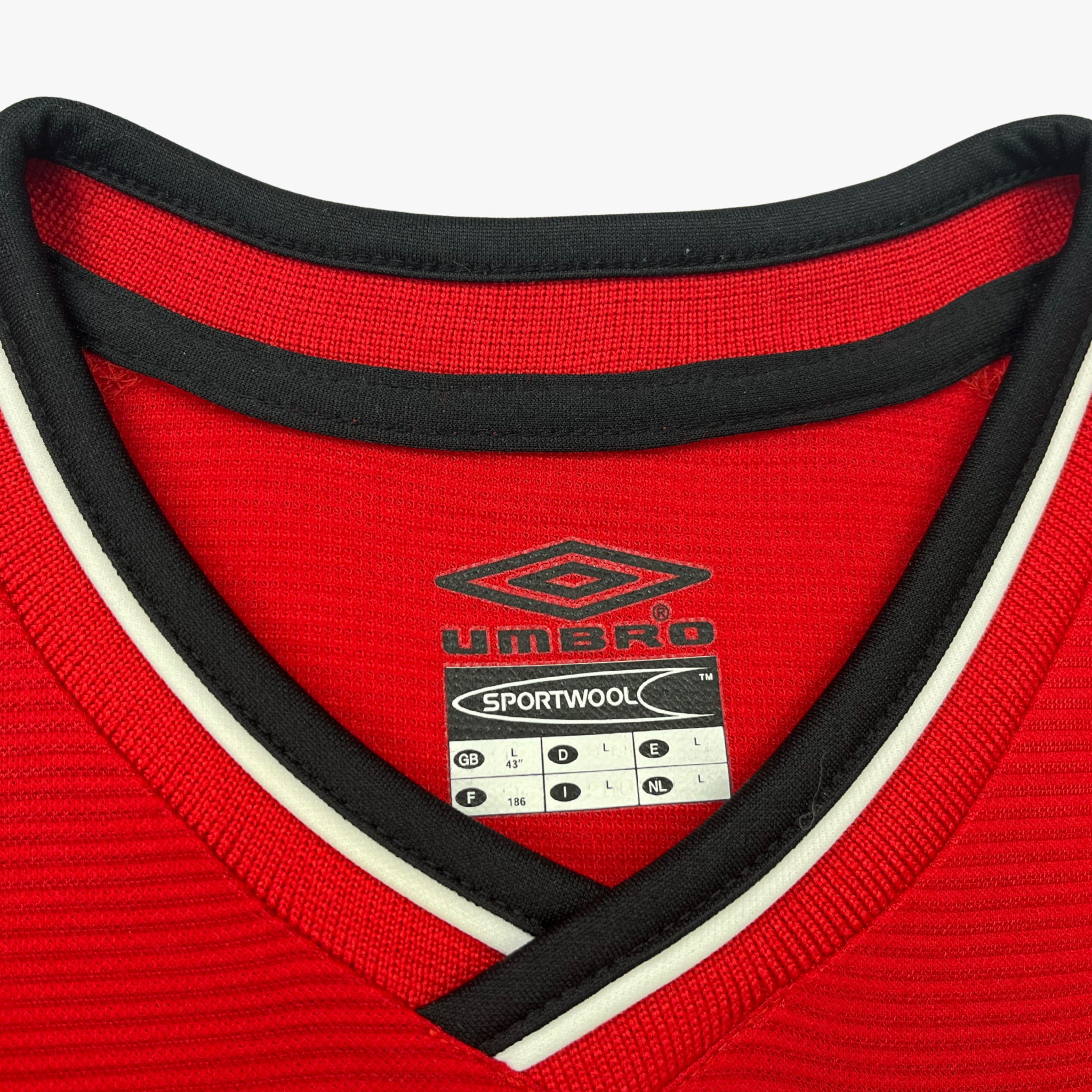 Manchester United 2000-02 Thuis Keane #16 Shirt L