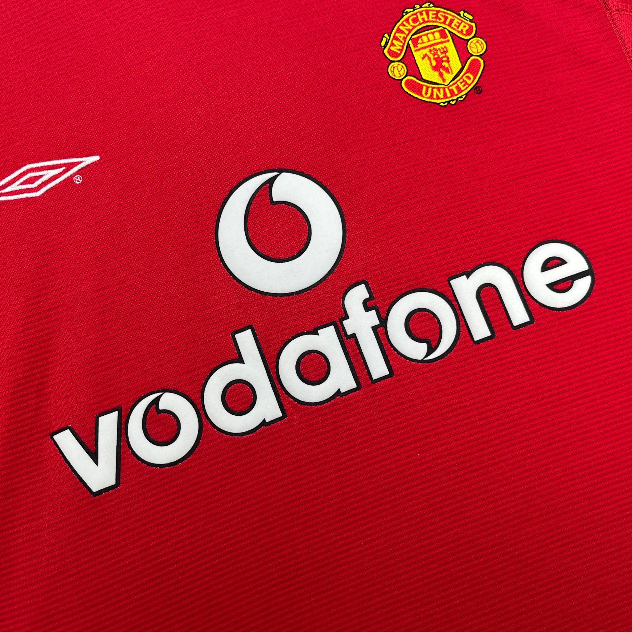 Manchester United 2000-02 Thuis Keane #16 Shirt L