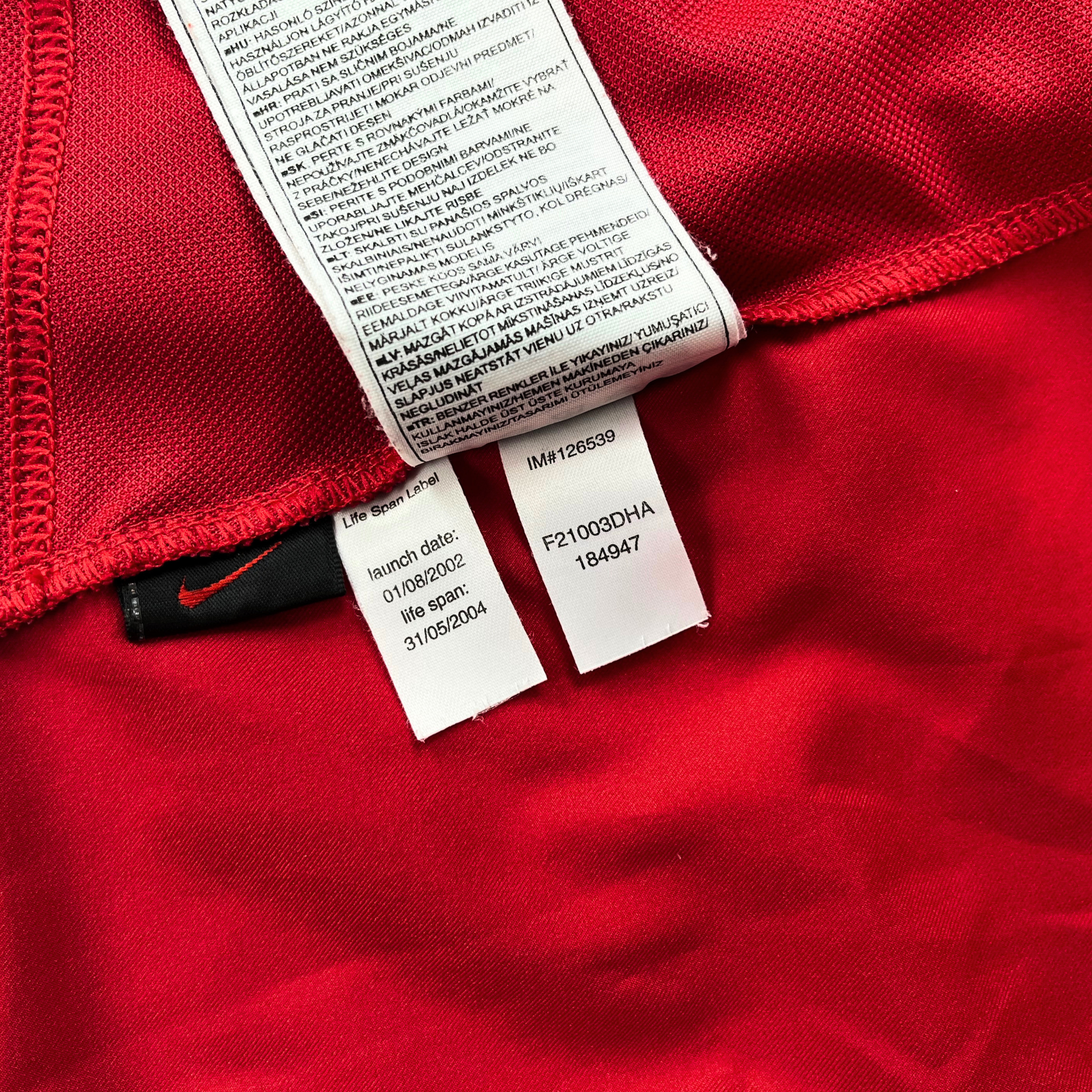 Manchester United 2002-04 Thuisshirt Van Nistelrooy XXL