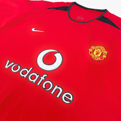 Manchester United 2002-04 Thuisshirt XXL