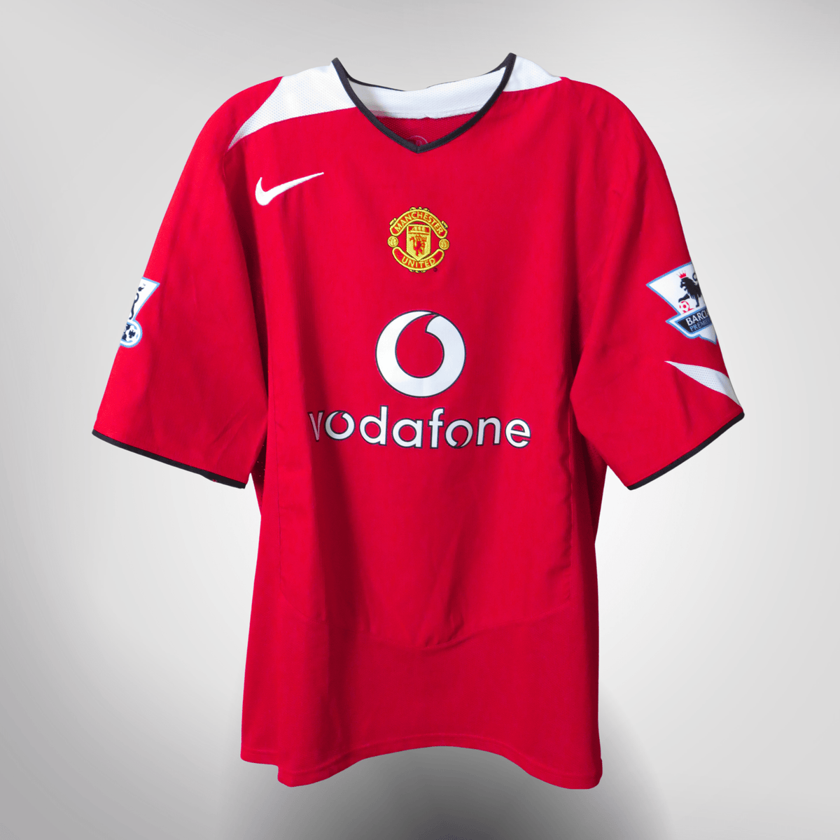 Manchester United 2004-06 Home Ronaldo # Shirt L