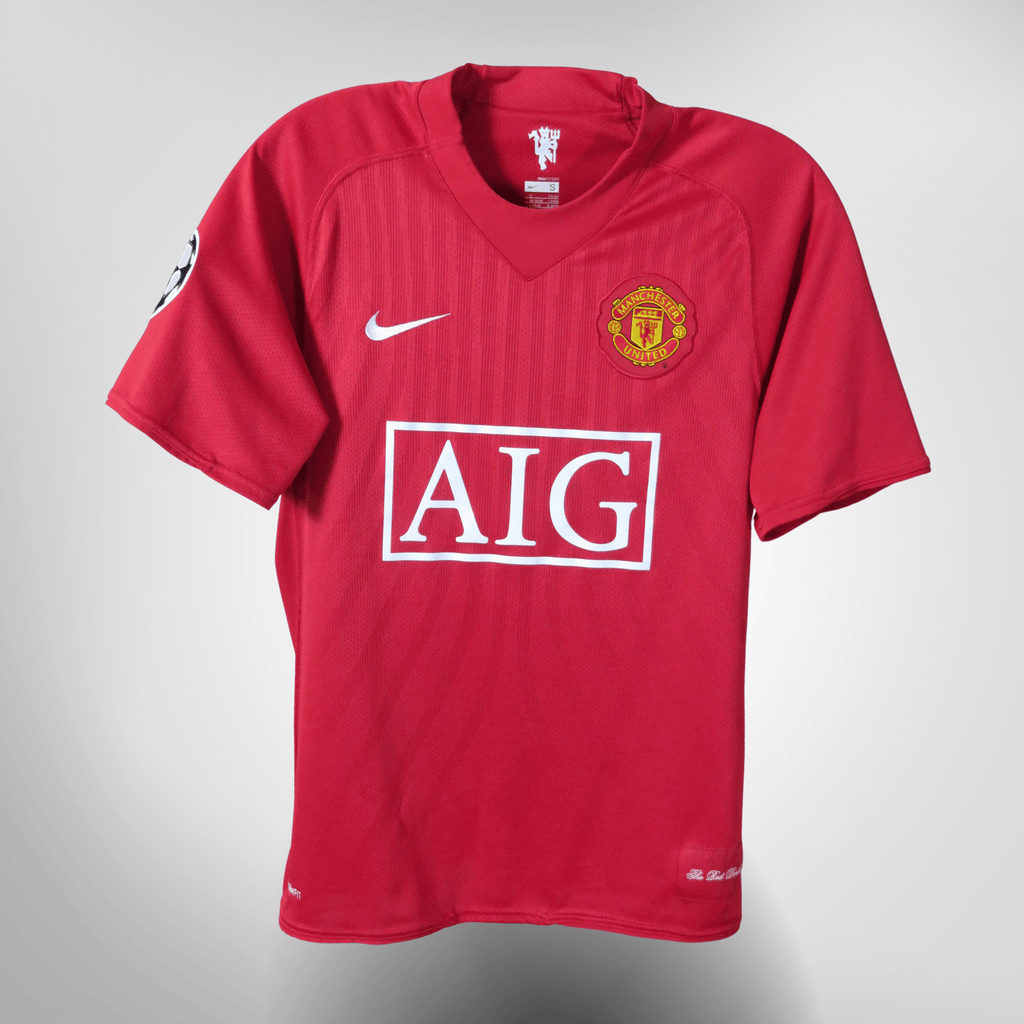 Manchester United 2007-09 Home Ronaldo #7 Shirt S