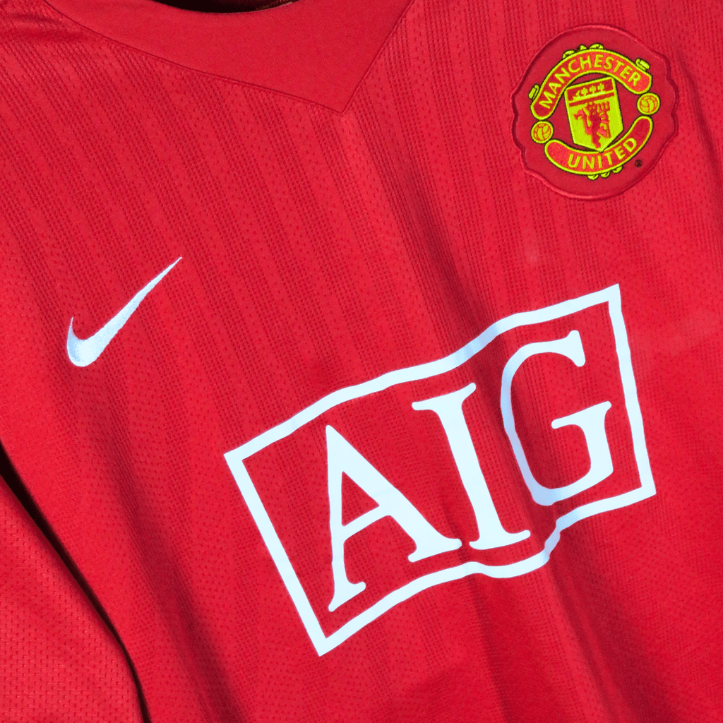 Manchester United 2007-09 Home Ronaldo #7 Shirt XXL