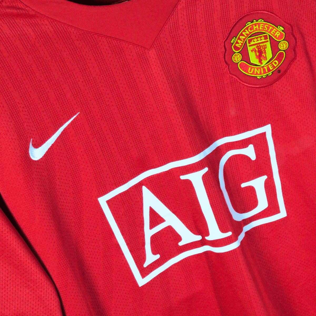 Manchester United 2007-09 Home Ronaldo #7 Shirt XXL