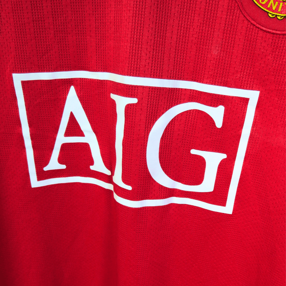 Manchester United 2007-09 Home Ronaldo #7 Shirt XXL