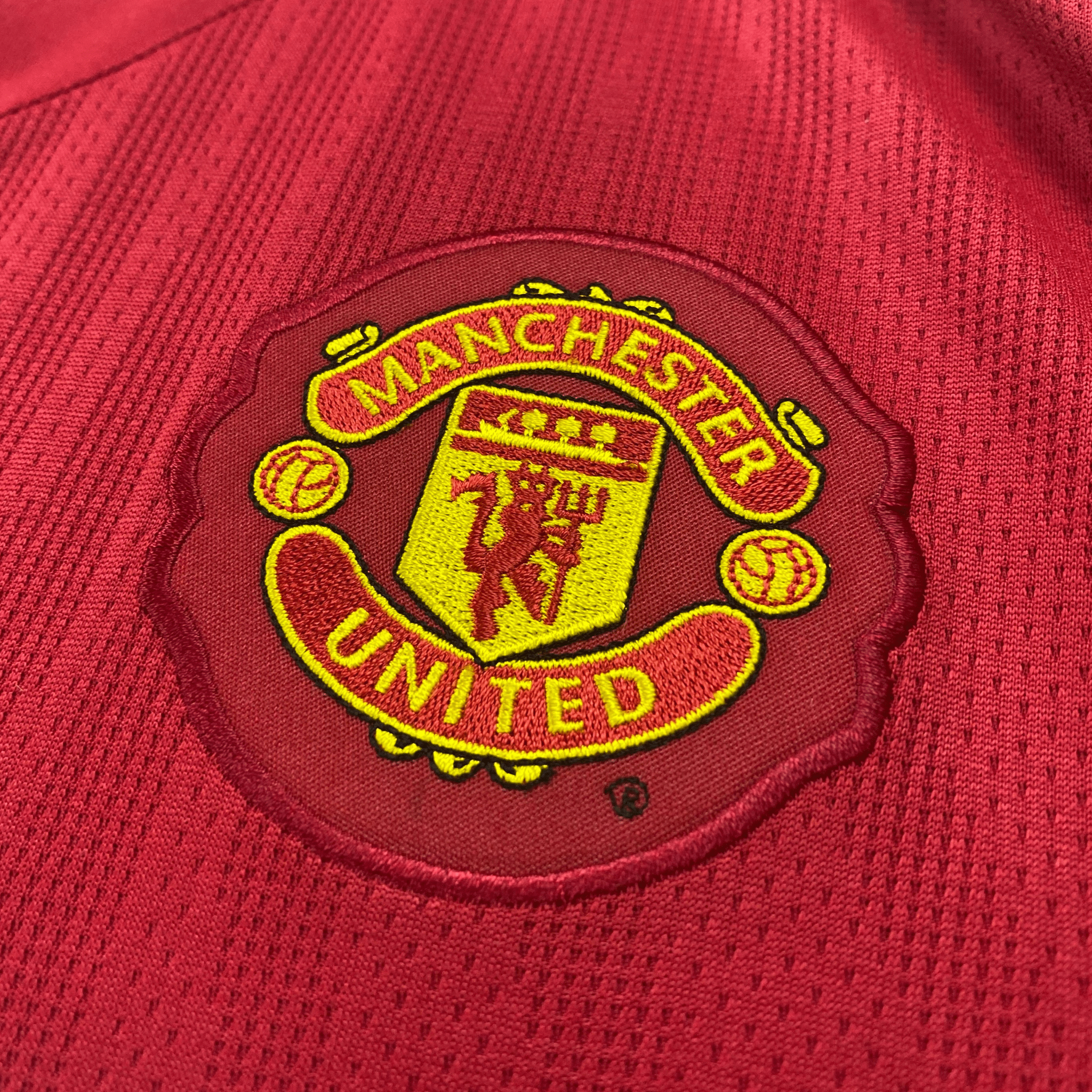 Manchester United 2007-09 Ronaldo #7 Home UCL Shirt XL