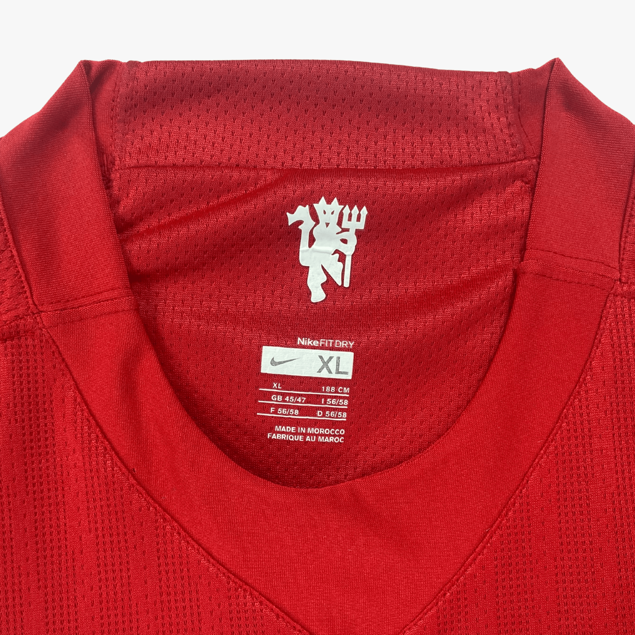 Manchester United 2007-09 Ronaldo #7 Home UCL Shirt XL