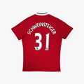 Manchester United 2015-16 Home Schweinsteiger #31 Home Shirt M