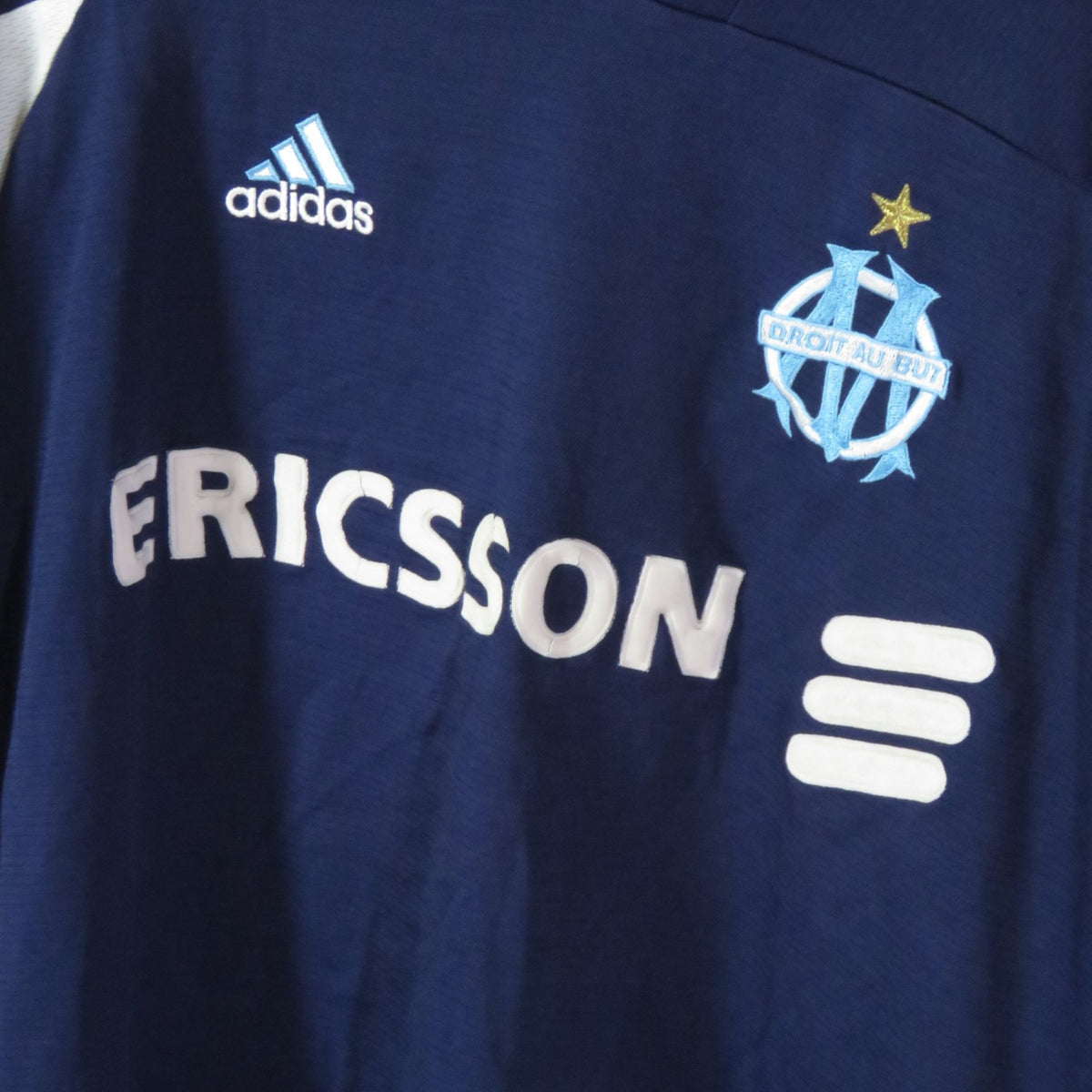 Retro Marseille 1999-2000 Away football jersey by Adidas, Pires 7, size L | Nostalgic Football Shirts
